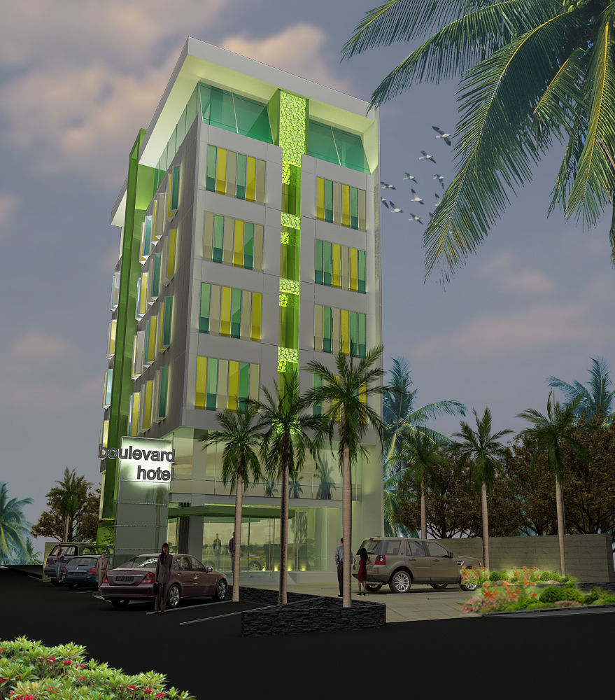Biz Boulevard Hotel Manado Kültér fotó